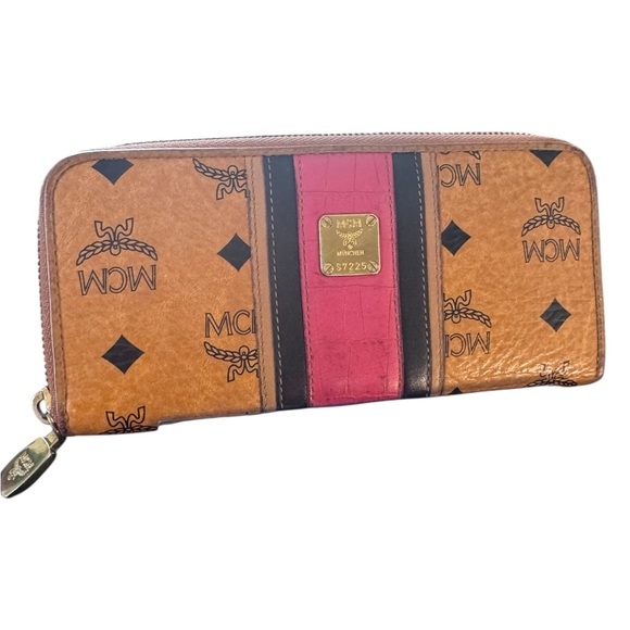 MCM Tan and Pink Wallet - Picture 2 of 9
